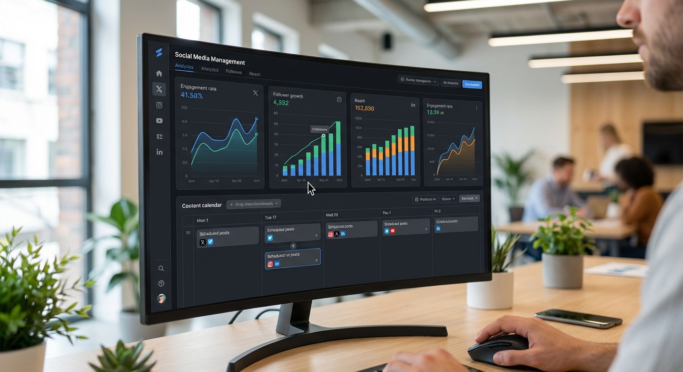 social media analytics dashboard